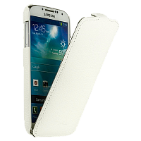 Чехол-раскладной для Samsung i9500 Galaxy S4 Melkco Jacka белый