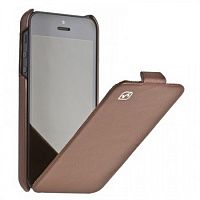 Чехол-раскладной для iPhone 5C Hoco Duke коричневый