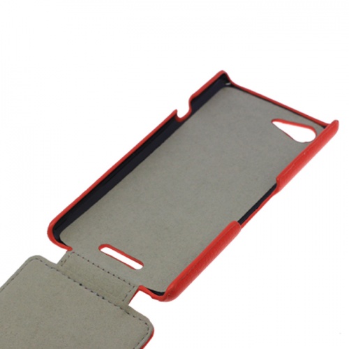 Чехол-раскладной для Sony Xperia E3 Art Case красный фото 3