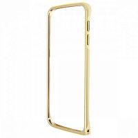 Бампер для Samsung Galaxy S6 Edge ZHY YI Fashion Case IP-MB04 золотой
