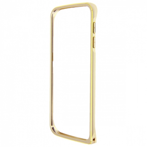 Бампер для Samsung Galaxy S6 Edge ZHY YI Fashion Case IP-MB04 золотой