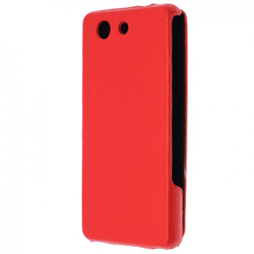 Чехол-раскладной для Sony Xperia Z3 mini Aksberry красный фото 2