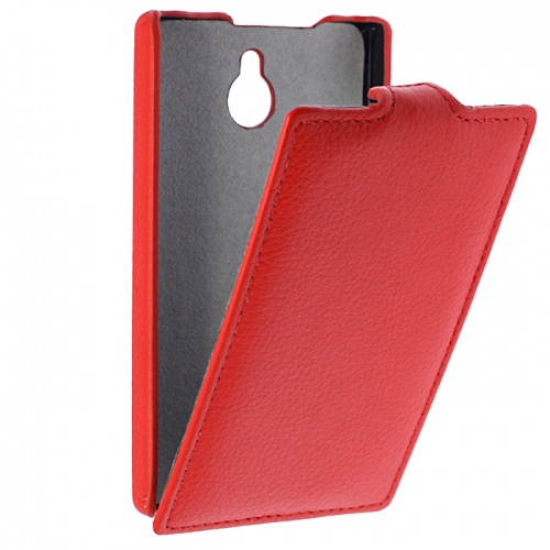 Чехол-раскладной для Nokia X2 American Icon Style красный