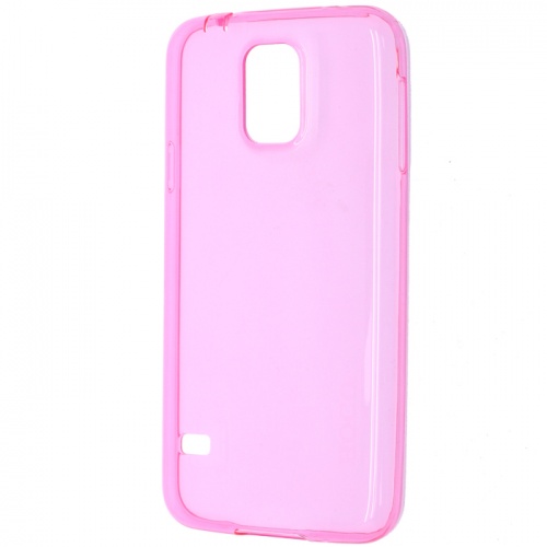 Чехол-накладка для Samsung i9600 Galaxy S5 Hoco Thin TPU розовый