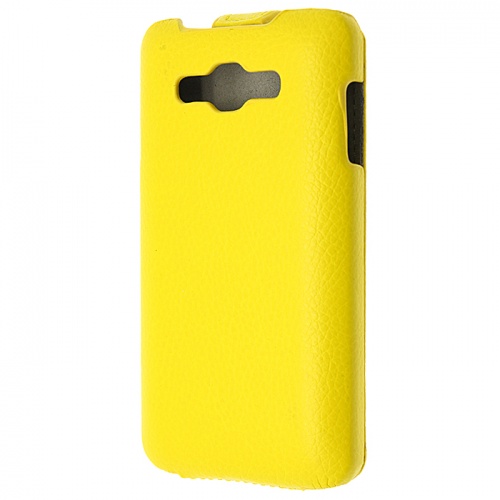 Чехол-раскладной для LG L60/X145 Art Case желтый фото 3