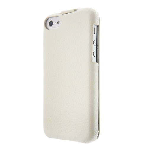 Чехол-раскладной для iPhone 5C Melkco Jacka белый фото 3