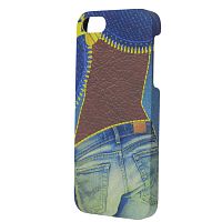 Чехол-накладка для iPhone 5/5S Umku Jeans 04