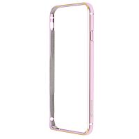 Бампер для iPhone 6/6S Сomma Aluminum розовый