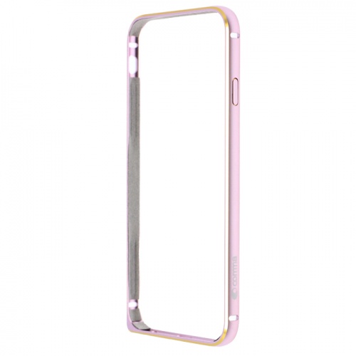 Бампер для iPhone 6/6S Сomma Aluminum розовый