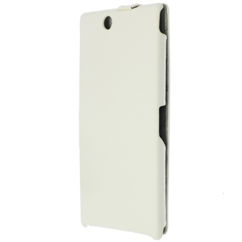 Чехол-раскладной для Sony Xperia Z Ultra Melkco Jacka белый фото 2