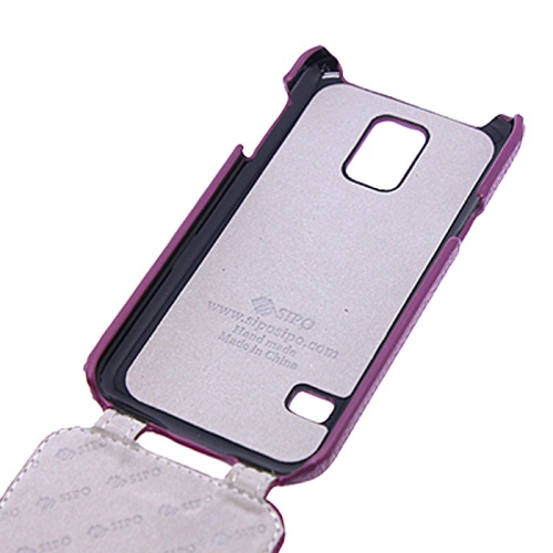 Чехол-раскладной для Samsung G800 Galaxy S5 mini Sipo фиолетовый фото 2