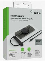 Беспроводное ЗУ Belkin WIA005BTBK 7.5W MagSafe support черное