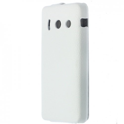 Чехол-раскладной для Huawei Y300 Art Case белый фото 2