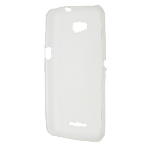 Чехол-накладка для Sony Xperia E4G Just белый фото 2