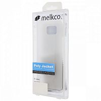 Чехол-накладка для Samsung Galaxy Note 5 Melkco TPU матовый прозрачный