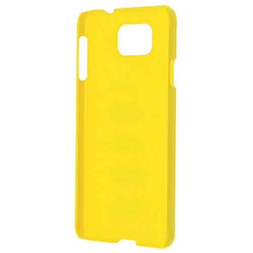 Чехол-накладка для Samsung G850 Galaxy Alpha SGP желтый фото 2