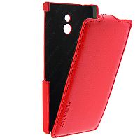 Чехол-раскладной для Sony Xperia P LT22i Aksberry красный
