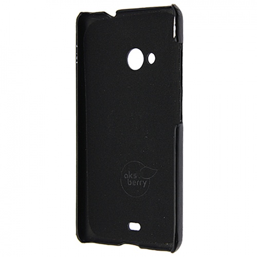 Чехол-накладка для Microsoft Lumia 535 Aksberry черный фото 2