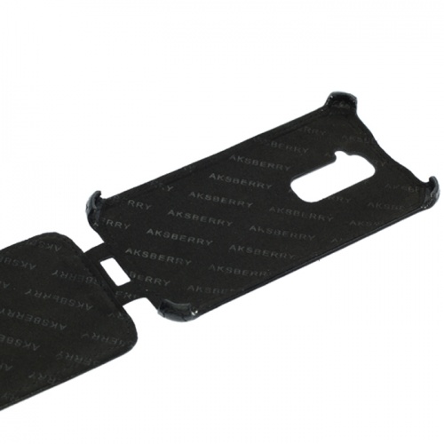 Чехол-раскладной для LG Optimus G2 Aksberry черный фото 2