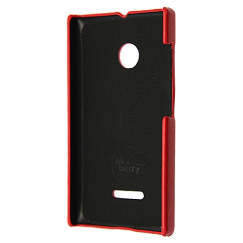 Чехол-накладка для Microsoft Lumia 532 Aksberry красный фото 2