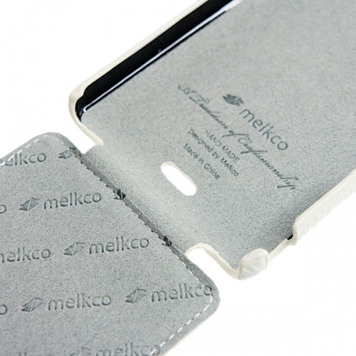 Чехол-раскладной для Sony Xperia ZR C5503 Melkco белый фото 2