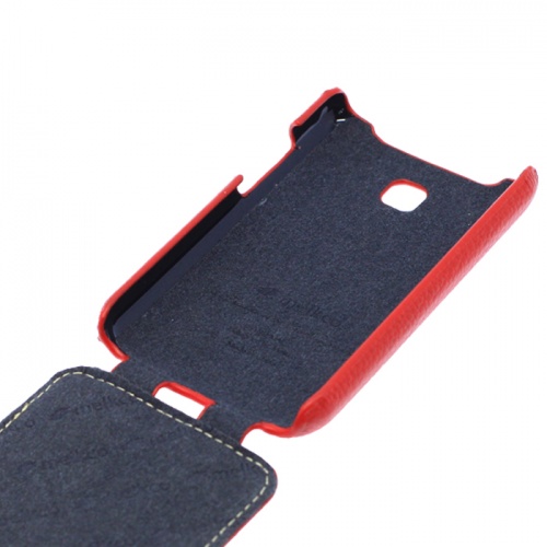 Чехол-раскладной для LG Optimus L3 II Dual E435 Melkco красный фото 2