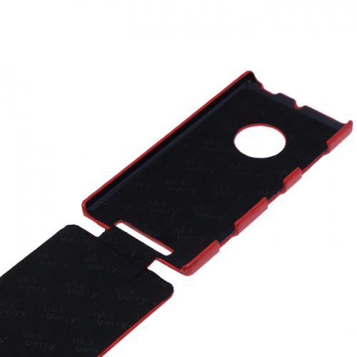 Чехол-раскладной для Nokia Lumia 830 Aksberry красный фото 3