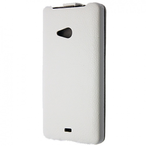 Чехол-раскладной для Microsoft Lumia 540 Armor Full белый фото 2