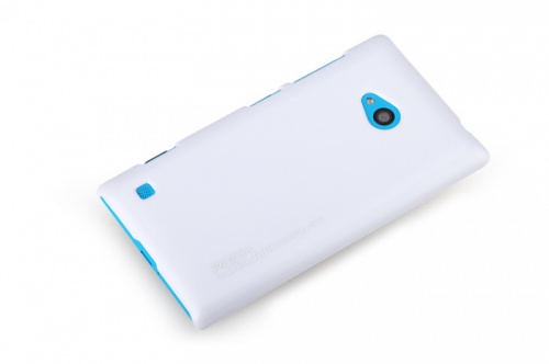 Чехол-накладка для Nokia Lumia 720 Rock Naked Shell белый фото 4