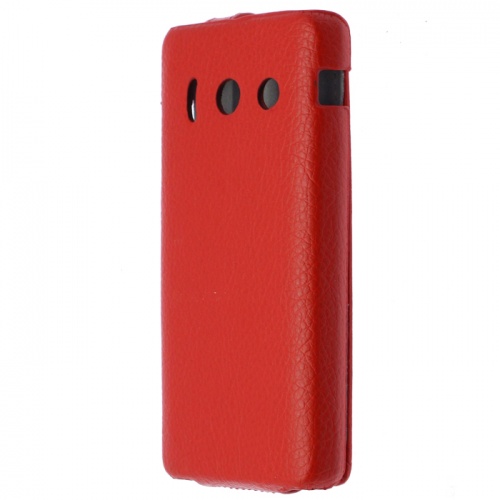 Чехол-раскладной для Huawei Y300 Art Case красный фото 2