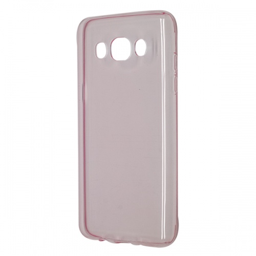 Чехол-накладка для Samsung Galaxy J5 2016 Silko прозрачно-розовый