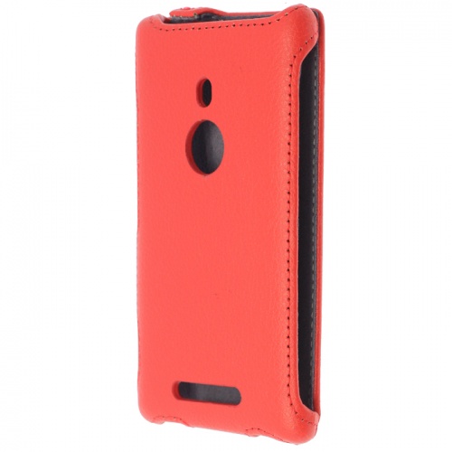 Чехол-раскладной для Nokia Lumia 925 Armor красный фото 2