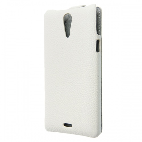 Чехол-раскладной для Sony Xperia ZR C5503 Melkco белый фото 4