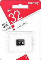 MicroSDHC 32Gb SmartBuy Class 10