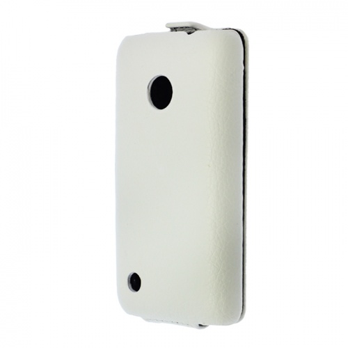 Чехол-раскладной для Nokia Lumia 530 Aksberry белый фото 3