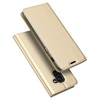Чехол-книга для Samsung J6 2018 Dux Ducis Skin Book case золотая